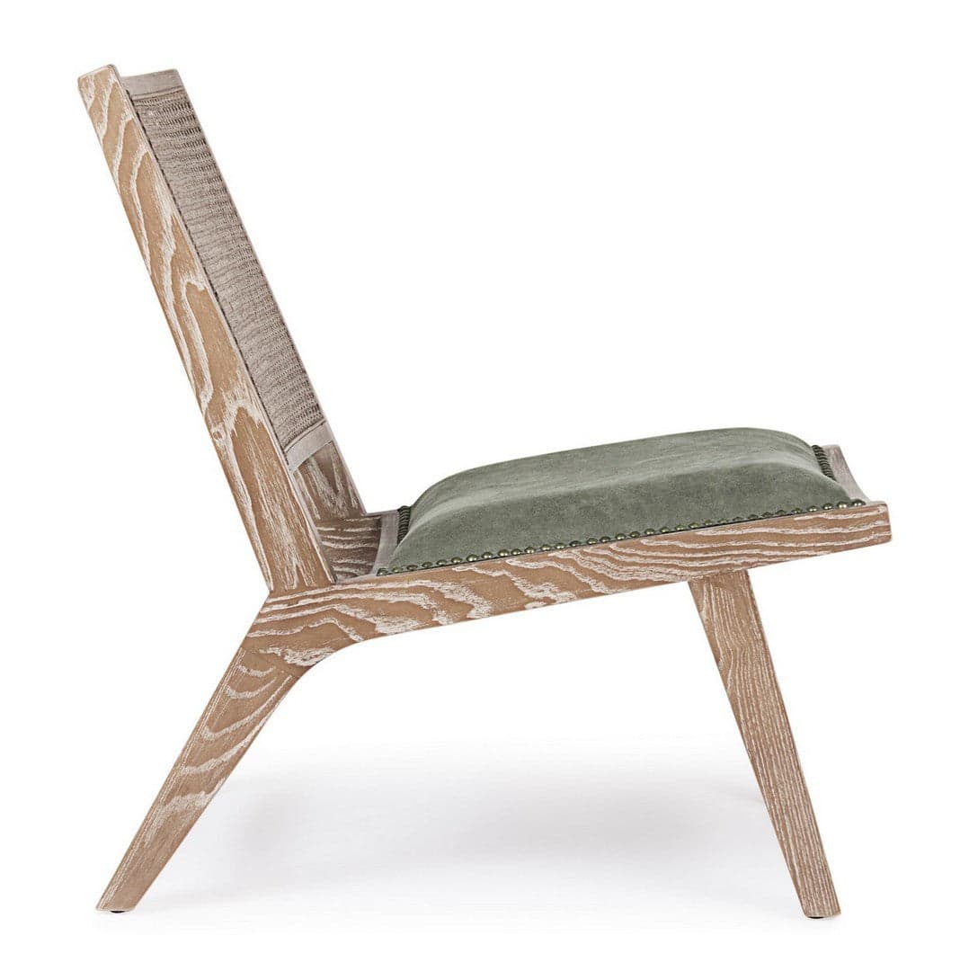 Poltrona "Cortilia" per interno, Struttura In Legno Di Frassino Con Finitura A Base Di Nitrocellulosa, 56 x 76 x 76.5h cm Casa e cucina/Arredamento/Soggiorno/Poltrone e sedie/Poltrone Decor Space - Altamura, Commerciovirtuoso.it