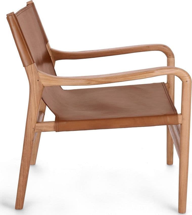 Poltrona "Caroline" per interno, Legno Teak, Finitura Con Vernice A Base D'Acqua 70 x 72 x 79h cm in Poltrone Decor Space - Altamura, commercioVirtuoso.it