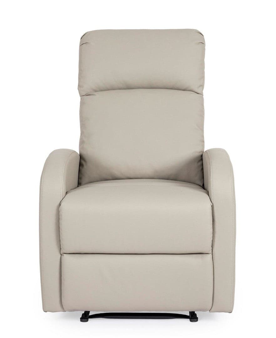 Poltrona "Iris" per interno, Struttura In Acciaio E Compensato 67,5 x 90,5/140 x 98h cm Casa e cucina/Arredamento/Soggiorno/Poltrone e sedie/Poltrone Decor Space - Altamura, Commerciovirtuoso.it