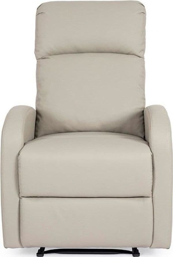 Poltrona "Iris" per interno, Struttura In Acciaio E Compensato 67,5 x 90,5/140 x 98h cm - 23