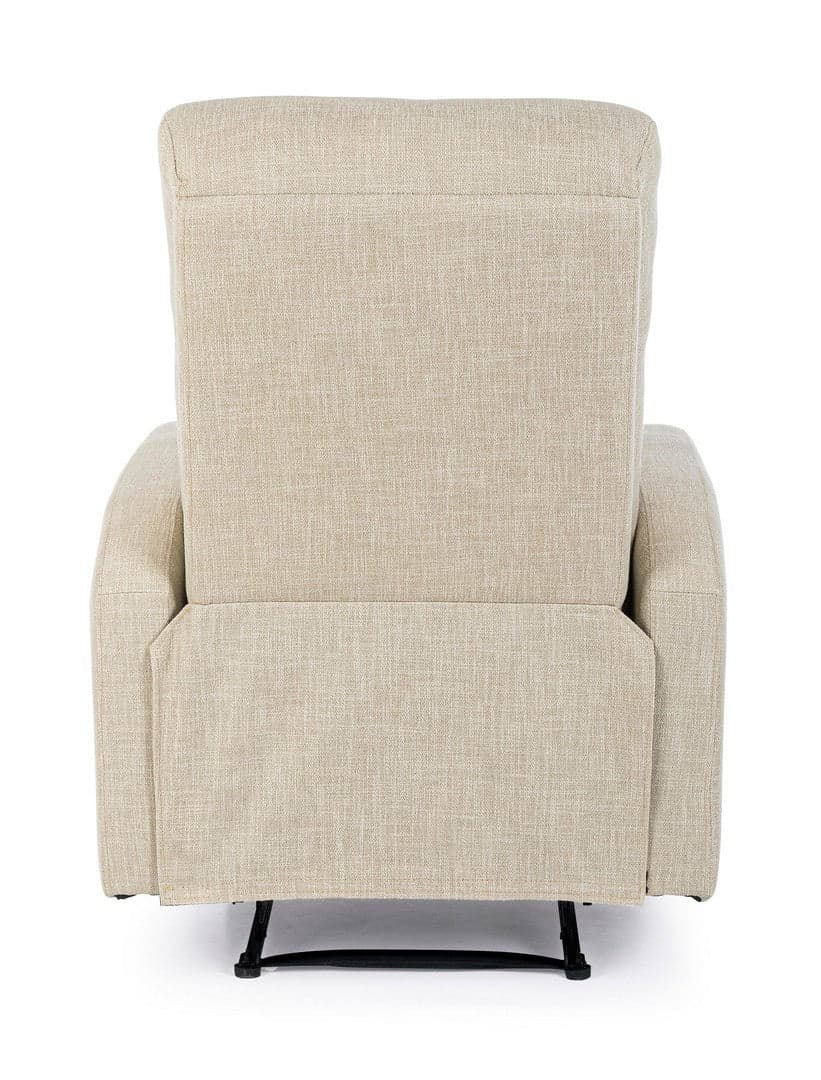 Poltrona "Iris" per interno, Struttura In Acciaio E Compensato 67,5 x 90,5/140 x 98h cm Casa e cucina/Arredamento/Soggiorno/Poltrone e sedie/Poltrone Decor Space - Altamura, Commerciovirtuoso.it