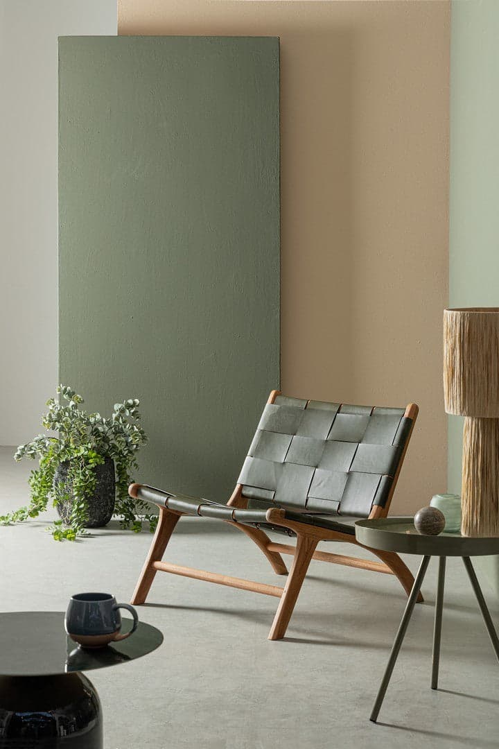 Poltrona "Joanna" per interno, Legno Teak, Finitura Con Vernice A Base D'Acqua 65 x 79 x 69h cm in Poltrone Decor Space - Altamura, commercioVirtuoso.it