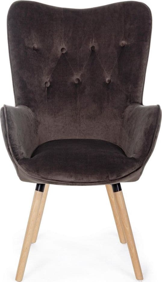 Poltrona "Juliet" per interno, Struttura In Legno 68 x 76 x 105h cm in Poltrone Decor Space - Altamura, commercioVirtuoso.it