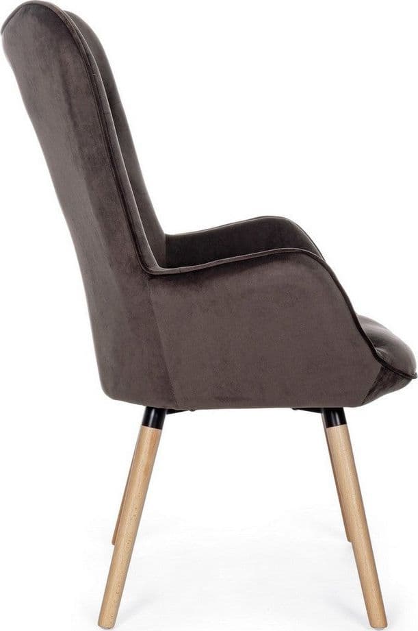 Poltrona "Juliet" per interno, Struttura In Legno 68 x 76 x 105h cm in Poltrone Decor Space - Altamura, commercioVirtuoso.it
