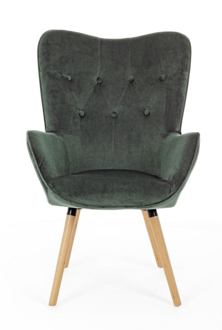 Poltrona "Juliet" per interno, Struttura In Legno 68 x 76 x 105h cm in Poltrone Decor Space - Altamura, commercioVirtuoso.it