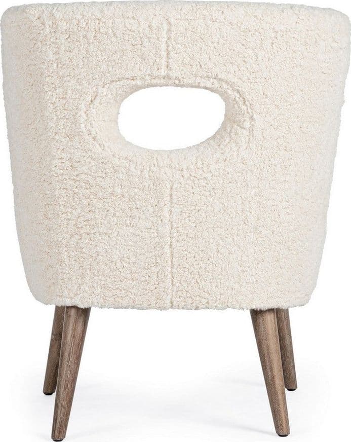 Poltrona "Cortina" per interno, Struttura In Legno Di Pino 65 x 68 x 77h cm in Poltrone Decor Space - Altamura, commercioVirtuoso.it