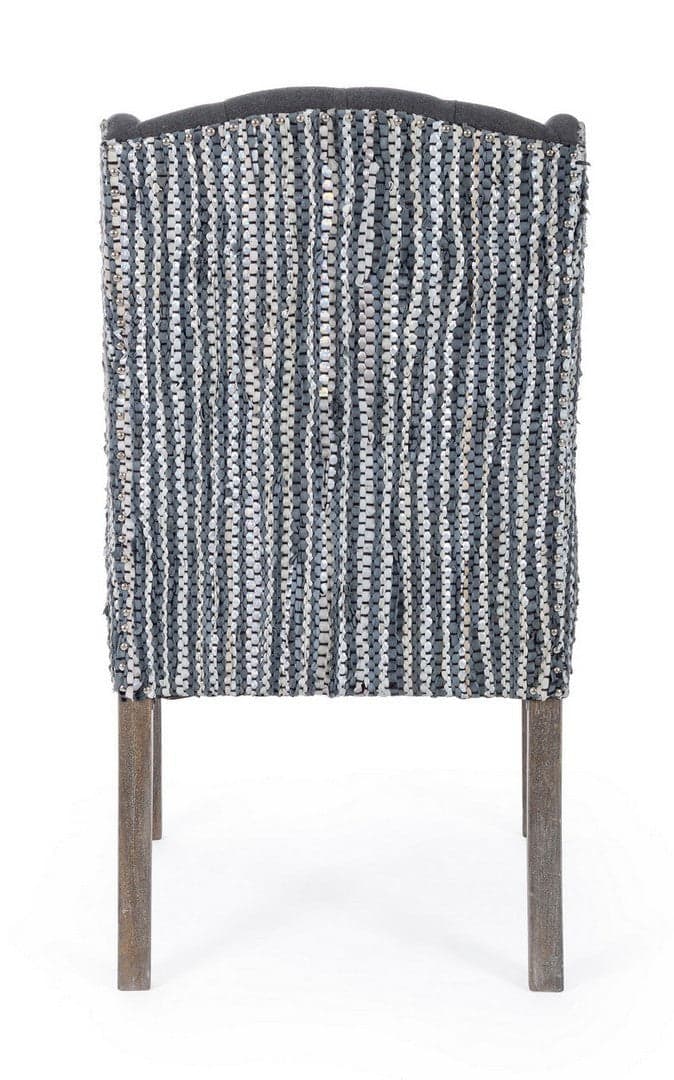 Poltrona "Estelle" per interno, Struttura In Legno Di Mango Massiccio 62 x 71 x 107h cm in Poltrone Decor Space - Altamura, commercioVirtuoso.it