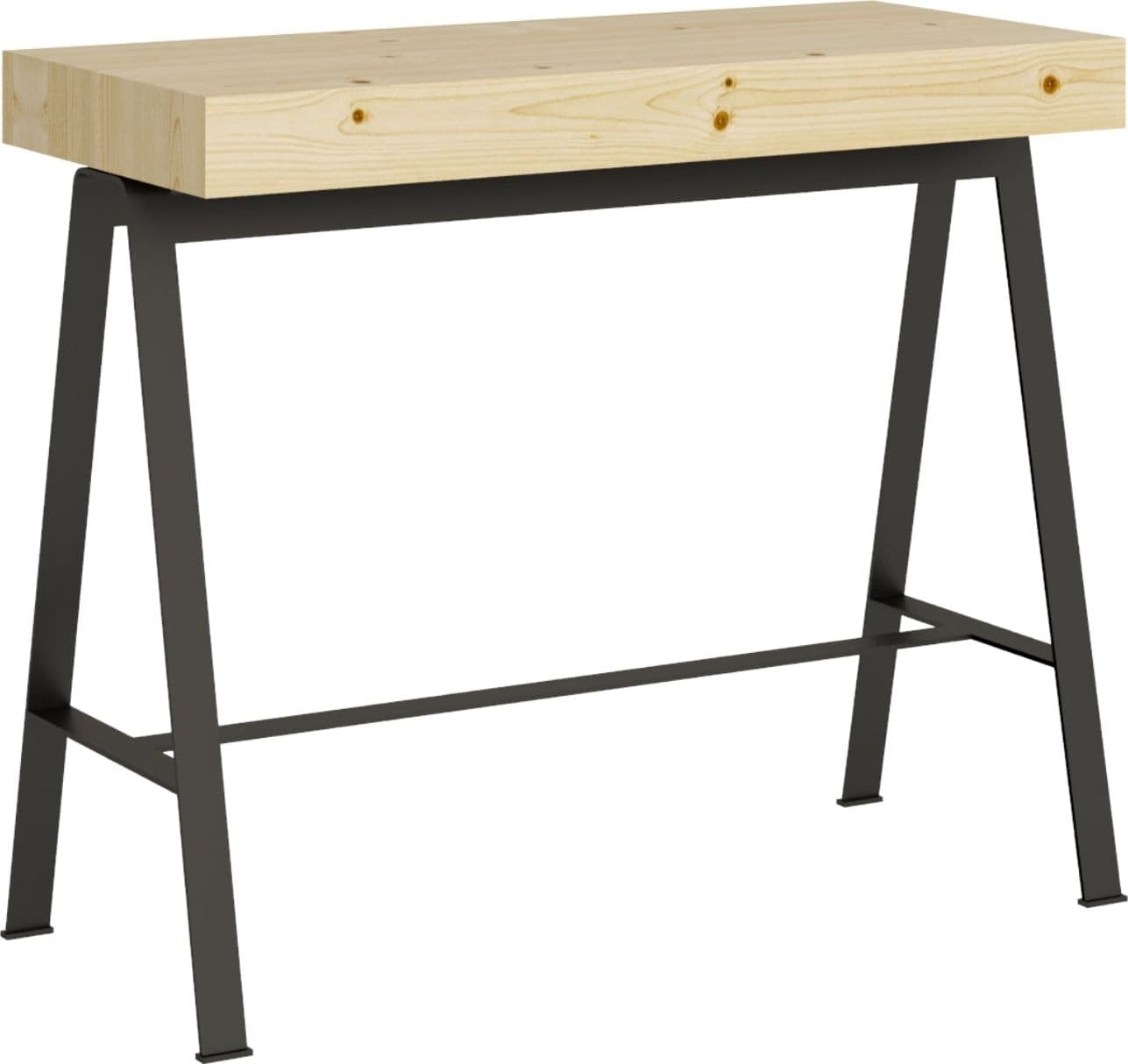 Tavolo consolle "Prato" allungabile in legno per sala da pranzo in Credenze Decor Space - Altamura, commercioVirtuoso.it