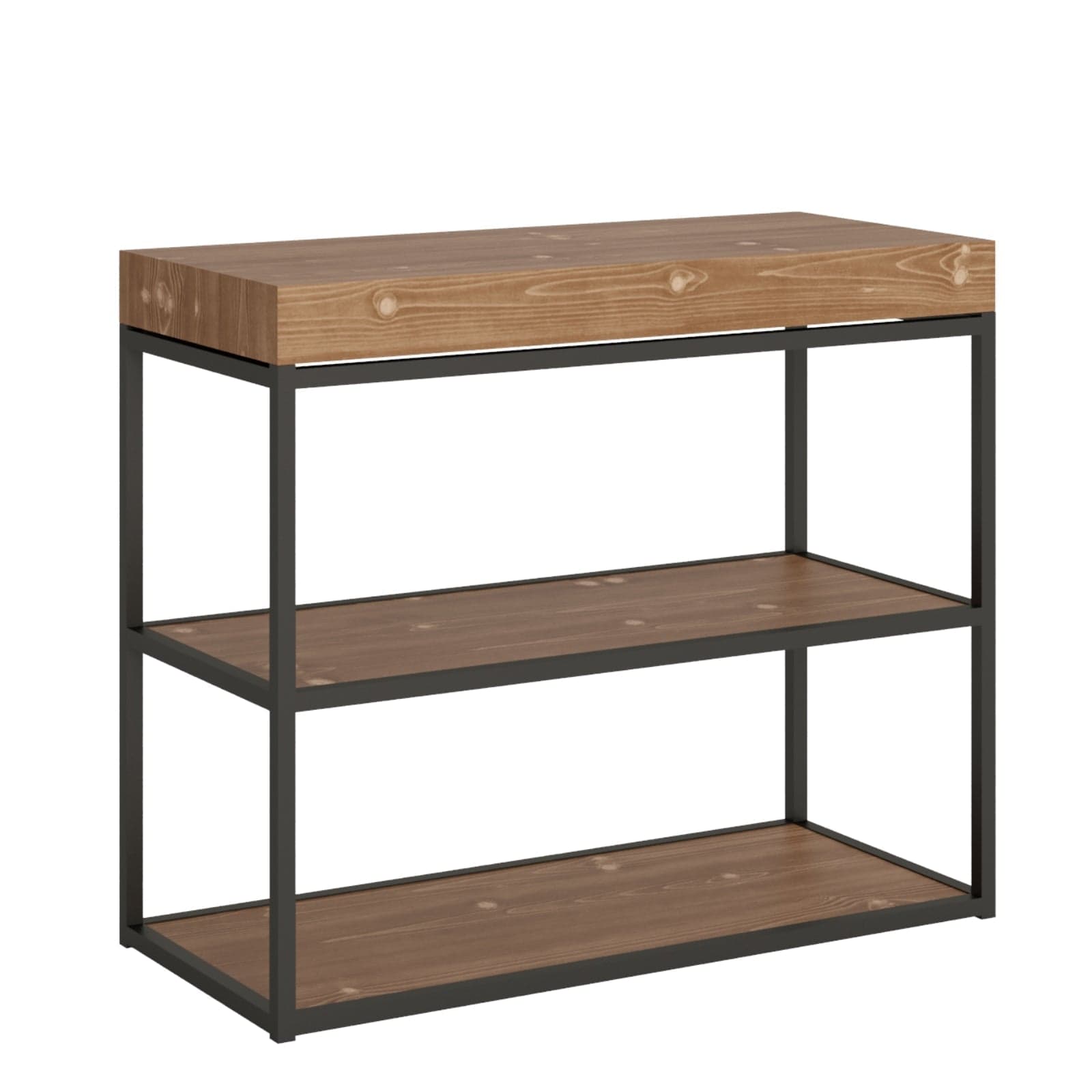 Tavolo consolle "Modena" allungabile in legno per sala da pranzo in Credenze Decor Space - Altamura, commercioVirtuoso.it