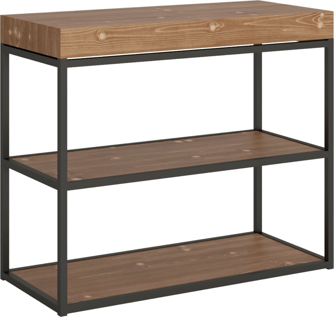 Tavolo consolle "Modena" allungabile in legno per sala da pranzo in Credenze Decor Space - Altamura, commercioVirtuoso.it