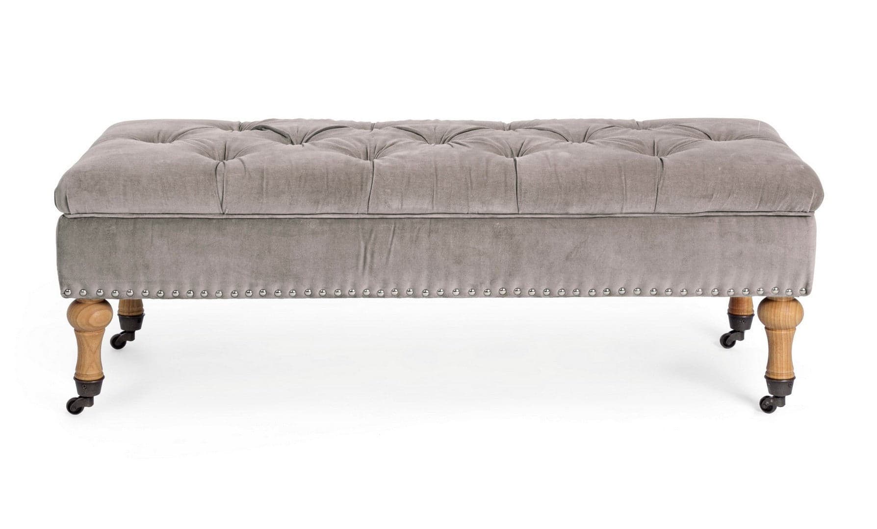 Panca Contenitore "Arlette" per interno, con Struttura In Legno Di Pino E Compensato, da 110x44x40h cm Casa e cucina/Arredamento/Ingresso/Panche contenitore Decor Space - Altamura, Commerciovirtuoso.it