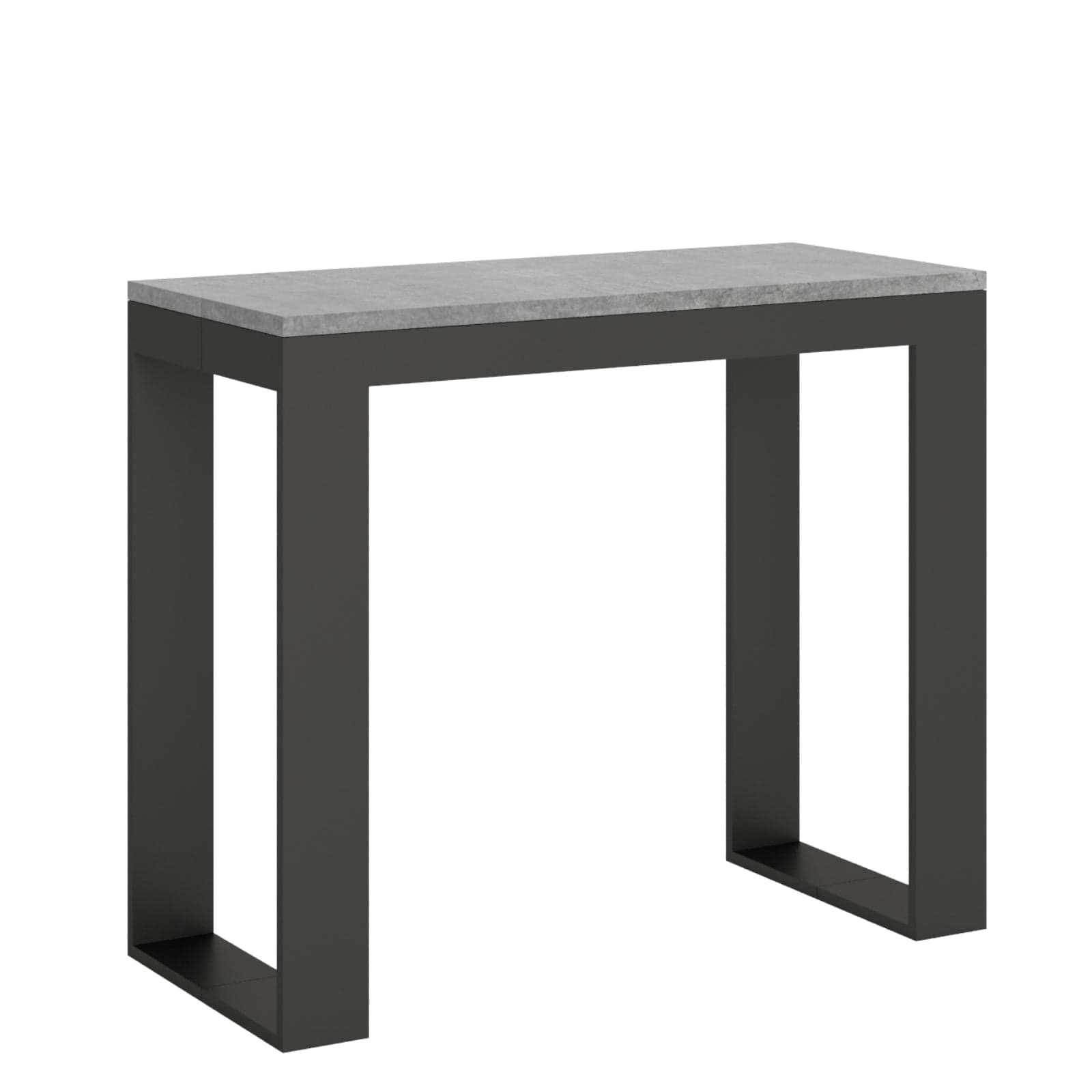 Tavolo consolle "Palermo" allungabile in legno per sala da pranzo in Credenze Decor Space - Altamura, commercioVirtuoso.it