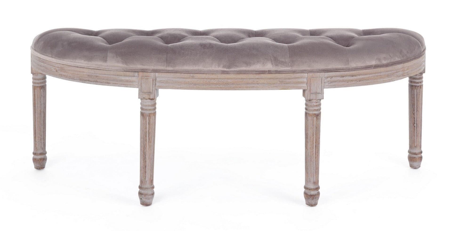 Panca "Tilde" per interno, con Struttura In Legno Di Betulla E Rubberwood, da 125x42x48h cm in Panche contenitore Decor Space - Altamura, commercioVirtuoso.it
