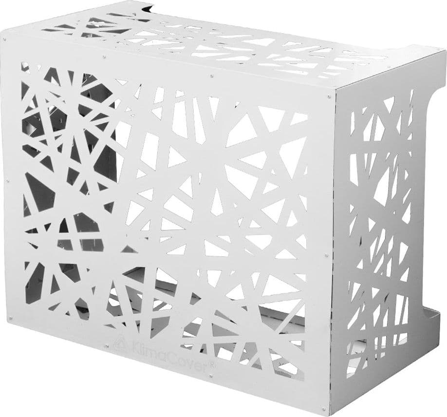 Copri condizionatore copertura decorativa per pompa esterna in alluminio 86 cm in Ventilatori a piantana Decor Space - Altamura, commercioVirtuoso.it