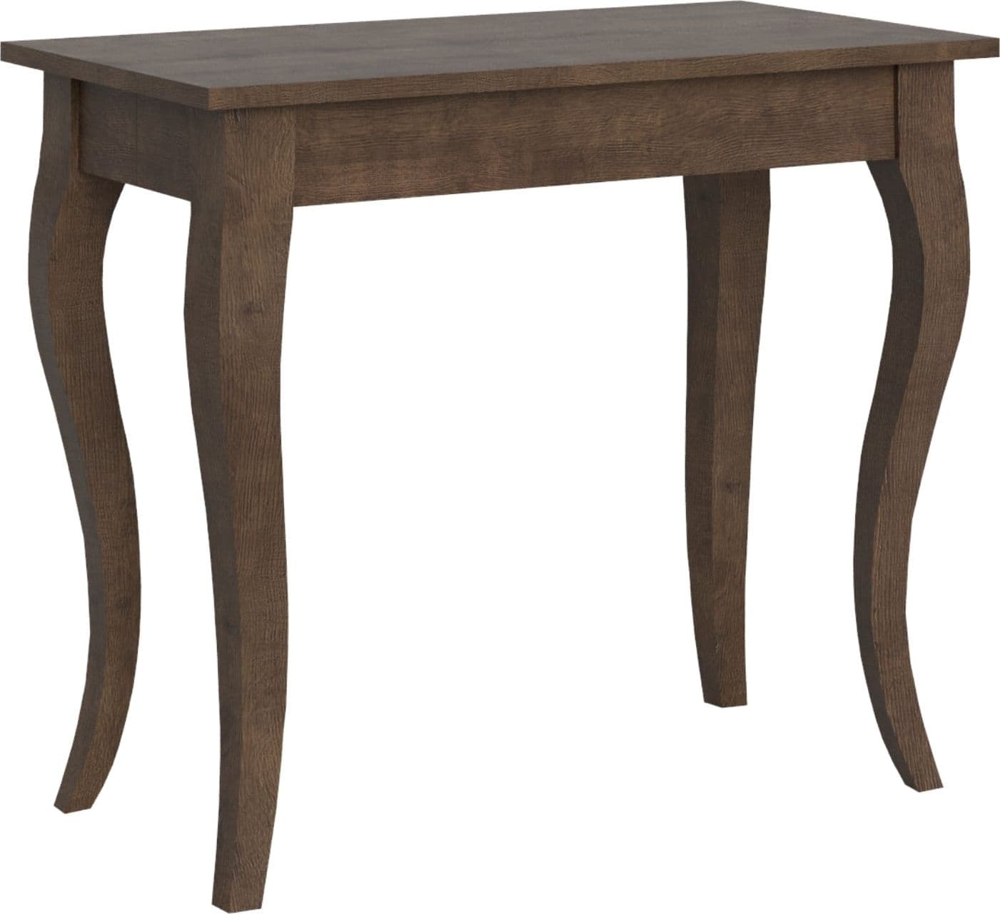 Tavolo consolle "Milano" allungabile in legno per sala da pranzo – Allungabile fino a 204 cm, Noce – Itamoby – moderno
