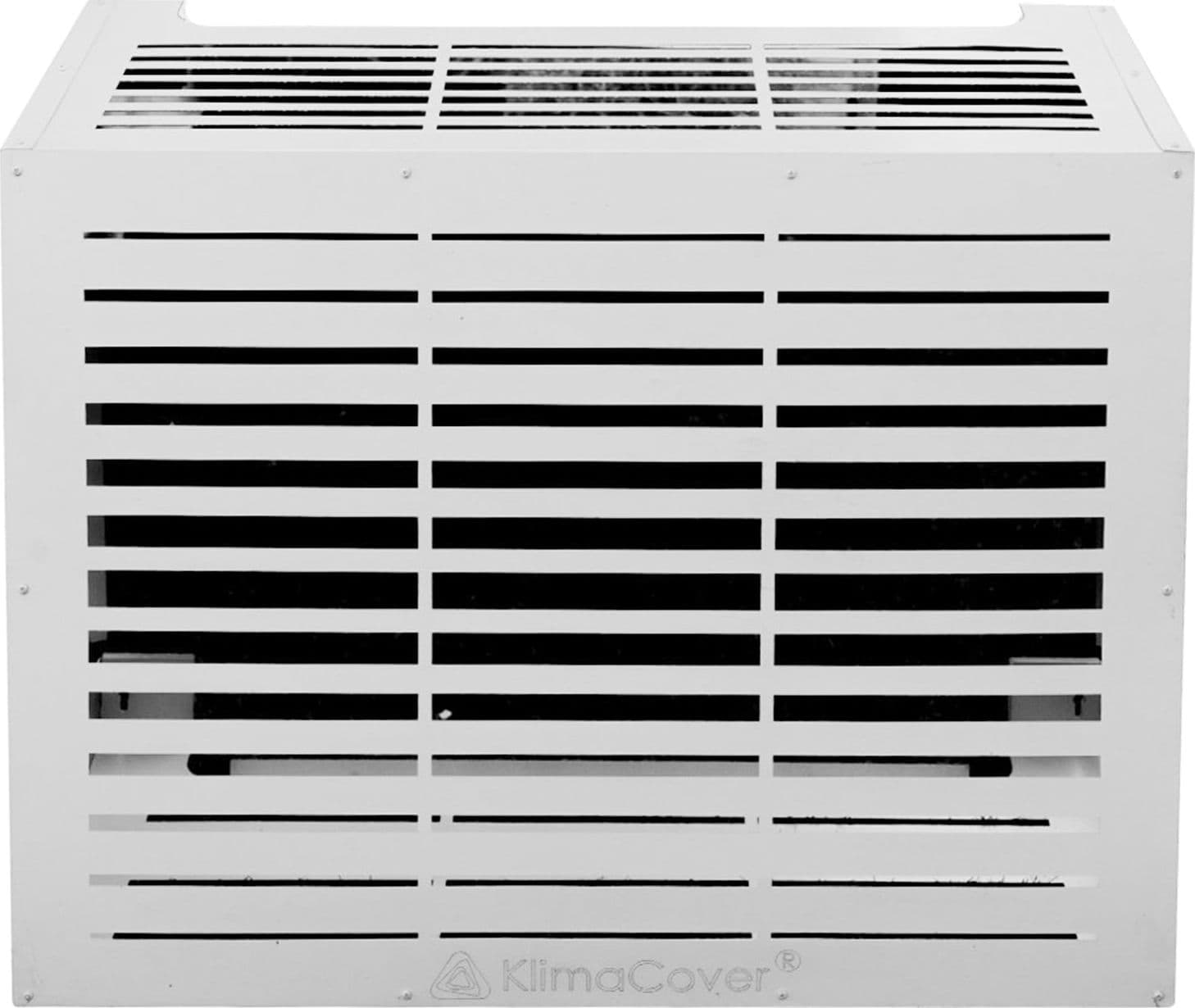 Copri condizionatore copertura per pompa esterna in alluminio 86 cm in Ventilatori a piantana Decor Space - Altamura, commercioVirtuoso.it