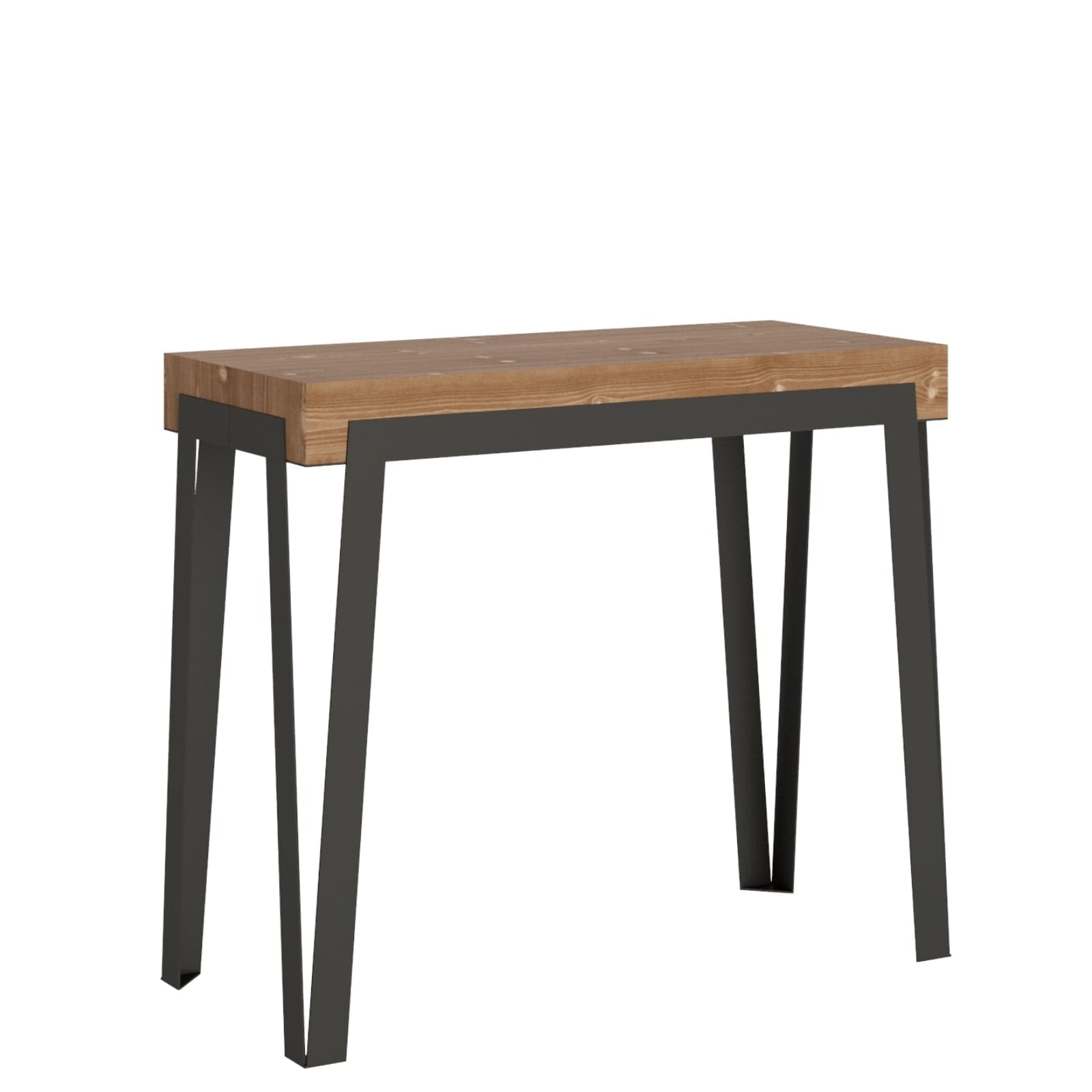Tavolo consolle "Firenze" allungabile in legno per sala da pranzo in Credenze Decor Space - Altamura, commercioVirtuoso.it