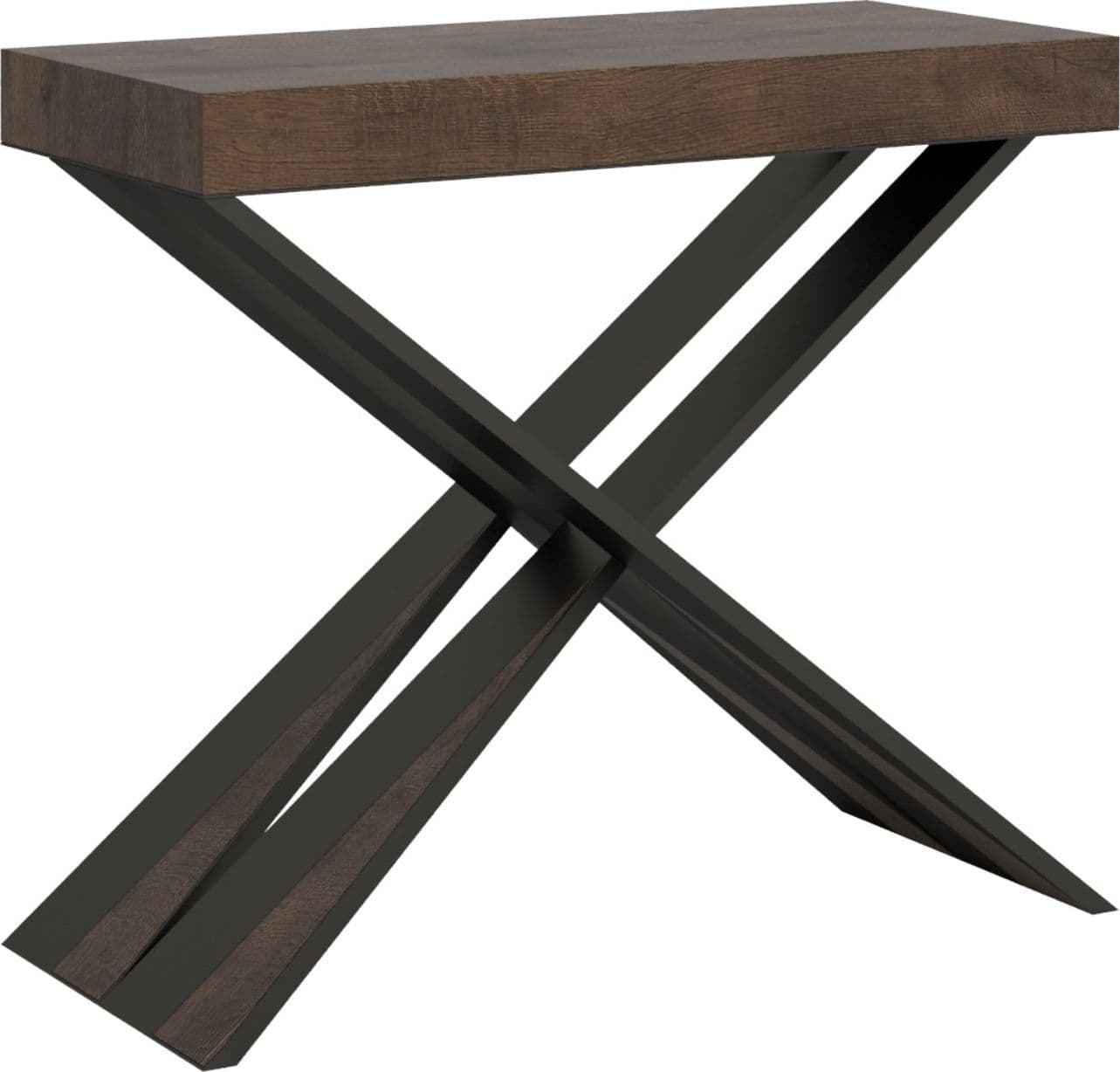 Tavolo consolle "Cagliari" allungabile in legno per sala da pranzo in Credenze Decor Space - Altamura, commercioVirtuoso.it