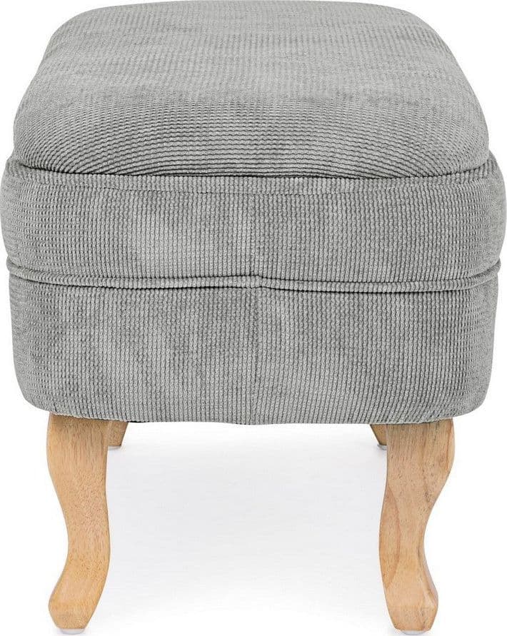 Panca Contenitore "Chenille" per interno, con Struttura In Legno Di Pino E Compensato, da 102x41x49h cm Casa e cucina/Arredamento/Ingresso/Panche contenitore Decor Space - Altamura, Commerciovirtuoso.it