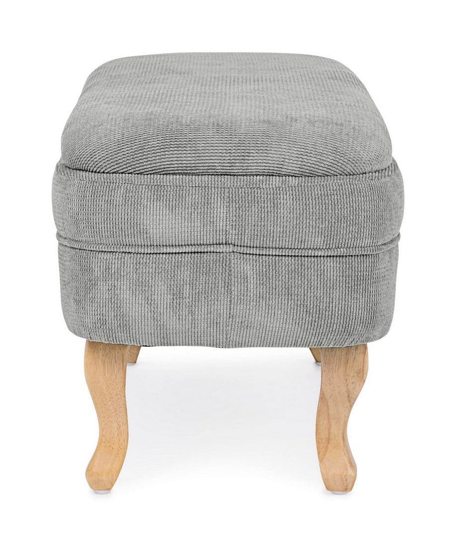 Panca Contenitore "Chenille" per interno, con Struttura In Legno Di Pino E Compensato, da 102x41x49h cm Casa e cucina/Arredamento/Ingresso/Panche contenitore Decor Space - Altamura, Commerciovirtuoso.it