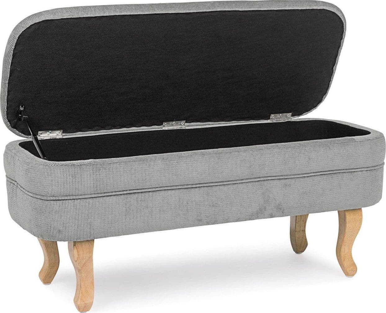 Panca Contenitore "Chenille" per interno, con Struttura In Legno Di Pino E Compensato, da 102x41x49h cm Casa e cucina/Arredamento/Ingresso/Panche contenitore Decor Space - Altamura, Commerciovirtuoso.it