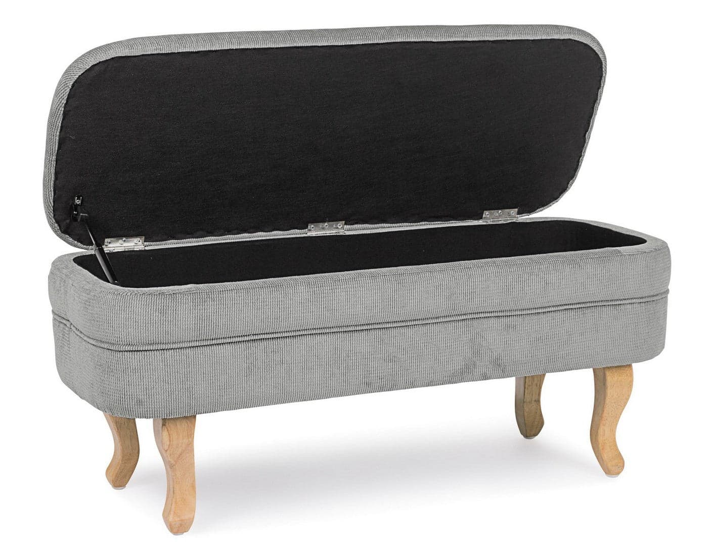 Panca Contenitore "Chenille" per interno, con Struttura In Legno Di Pino E Compensato, da 102x41x49h cm Casa e cucina/Arredamento/Ingresso/Panche contenitore Decor Space - Altamura, Commerciovirtuoso.it