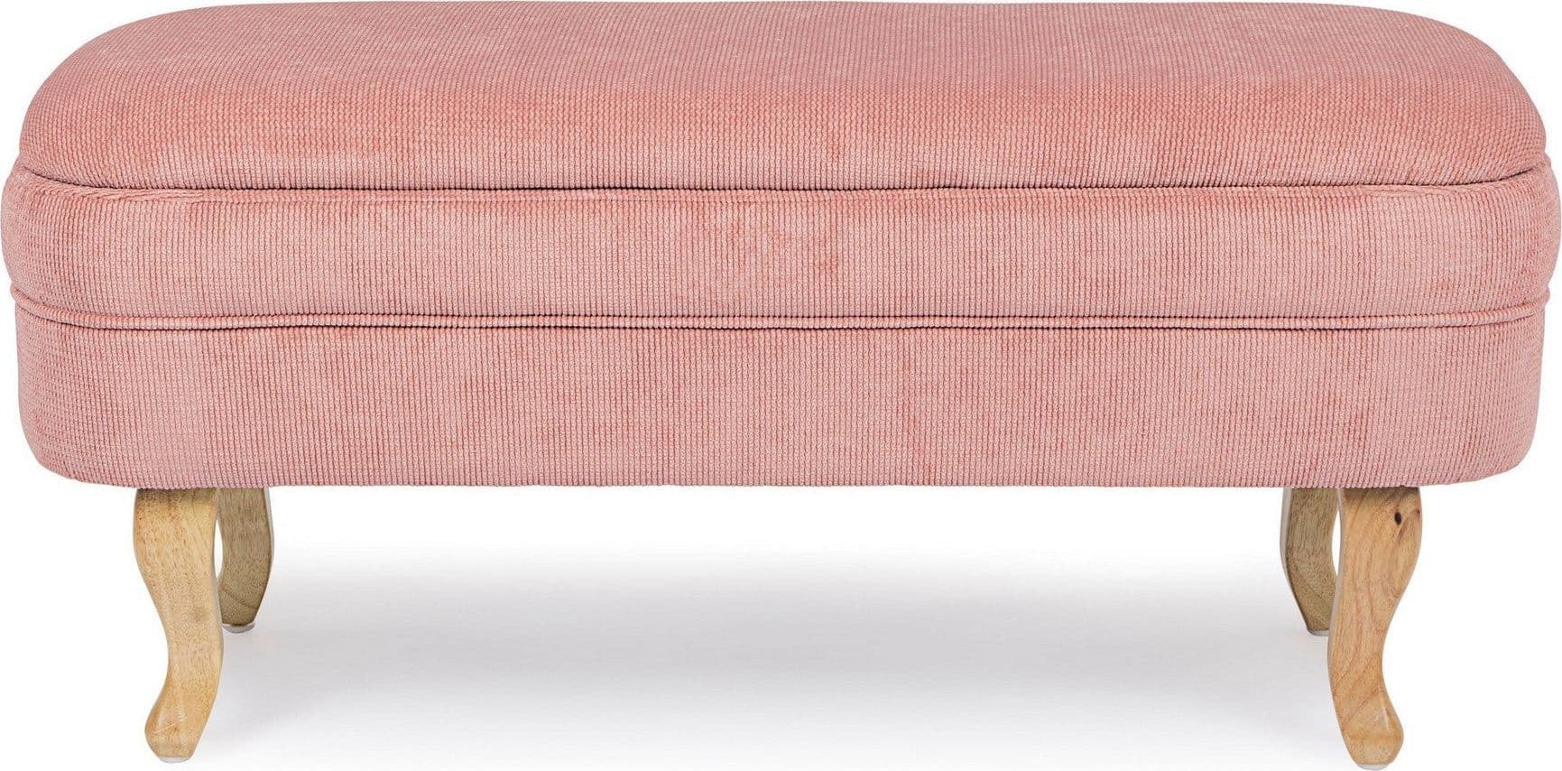 Panca Contenitore "Chenille" per interno, con Struttura In Legno Di Pino e Compensato, da 102x41x49h cm - 22