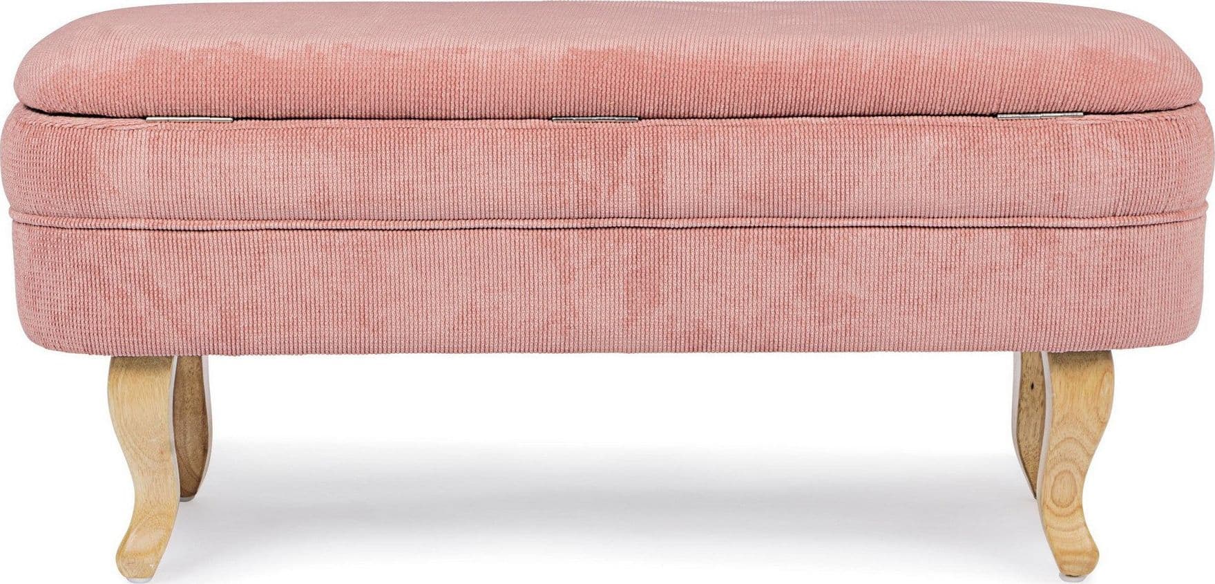 Panca Contenitore "Chenille" per interno, con Struttura In Legno Di Pino e Compensato, da 102x41x49h cm - 23