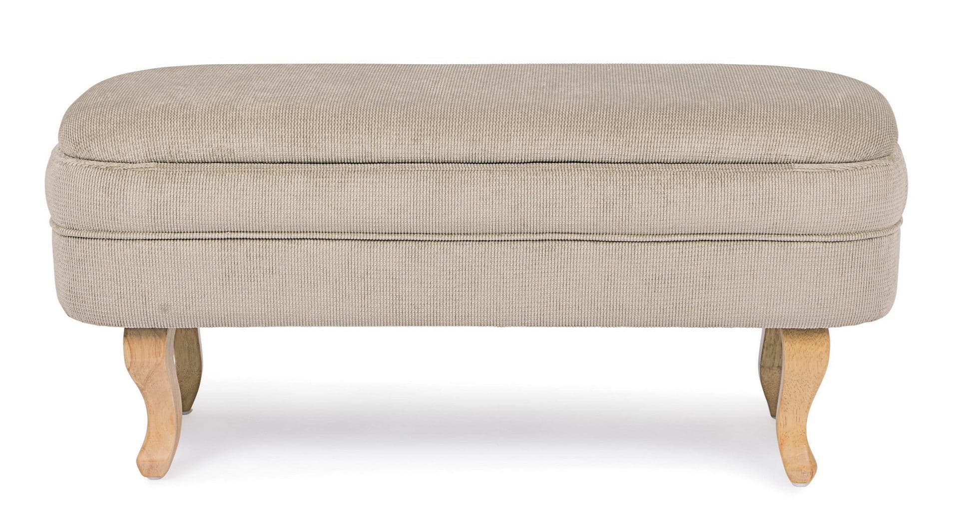 Panca Contenitore "Chenille" per interno, con Struttura In Legno Di Pino E Compensato, da 102x41x49h cm Casa e cucina/Arredamento/Ingresso/Panche contenitore Decor Space - Altamura, Commerciovirtuoso.it