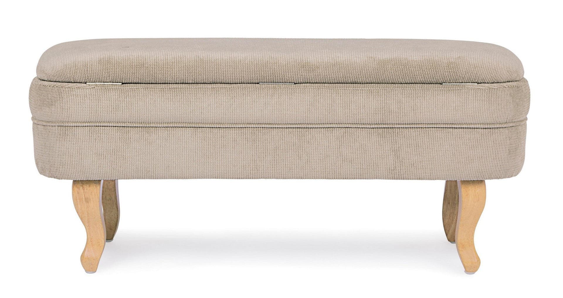 Panca Contenitore "Chenille" per interno, con Struttura In Legno Di Pino E Compensato, da 102x41x49h cm Casa e cucina/Arredamento/Ingresso/Panche contenitore Decor Space - Altamura, Commerciovirtuoso.it