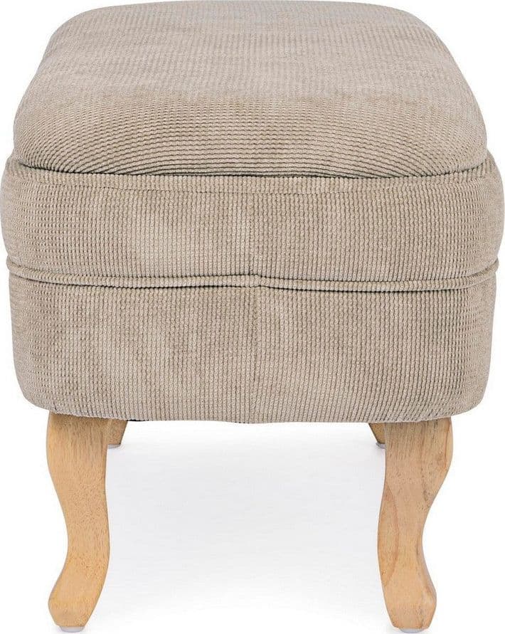 Panca Contenitore "Chenille" per interno, con Struttura In Legno Di Pino E Compensato, da 102x41x49h cm Casa e cucina/Arredamento/Ingresso/Panche contenitore Decor Space - Altamura, Commerciovirtuoso.it
