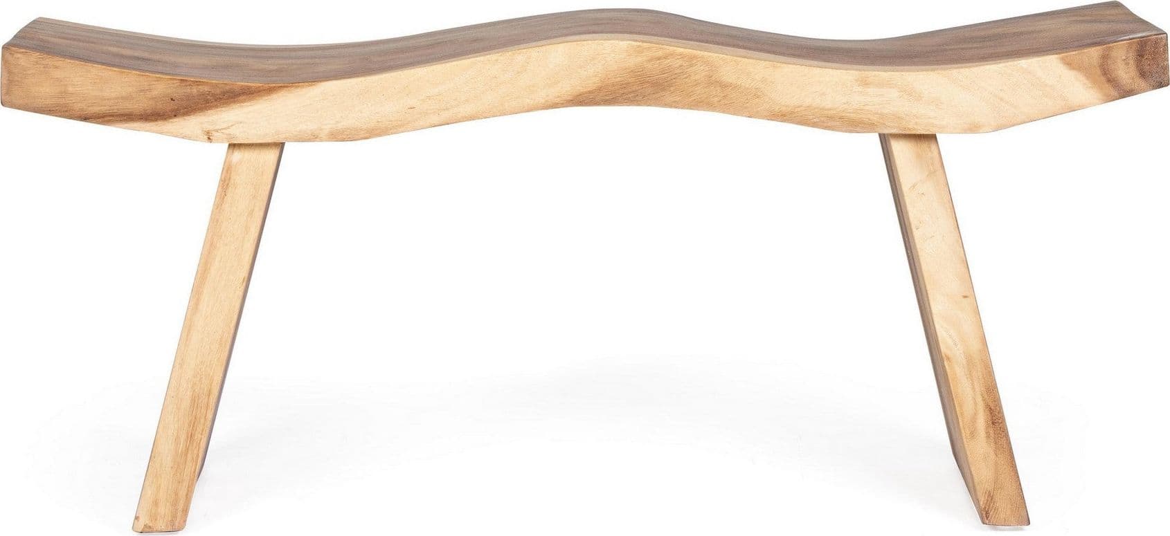Panchetta "Welle" per interno, con Legno Di Suar Massiccio Con Finitura A Base Di Nitrocellulosa, da 115x30x45h cm Casa e cucina/Arredamento/Ingresso/Panche contenitore Decor Space - Altamura, Commerciovirtuoso.it