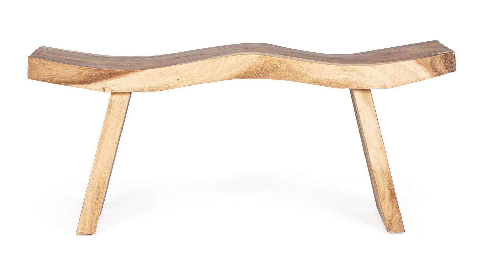 Panchetta "Welle" per interno, con Legno Di Suar Massiccio Con Finitura A Base Di Nitrocellulosa, da 115x30x45h cm Casa e cucina/Arredamento/Ingresso/Panche contenitore Decor Space - Altamura, Commerciovirtuoso.it
