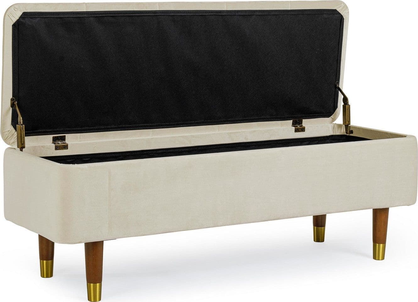 Panca Contenitore "Kira" per interno, con Struttura In Mdf E Compensato, da 120x42x42h cm - 23