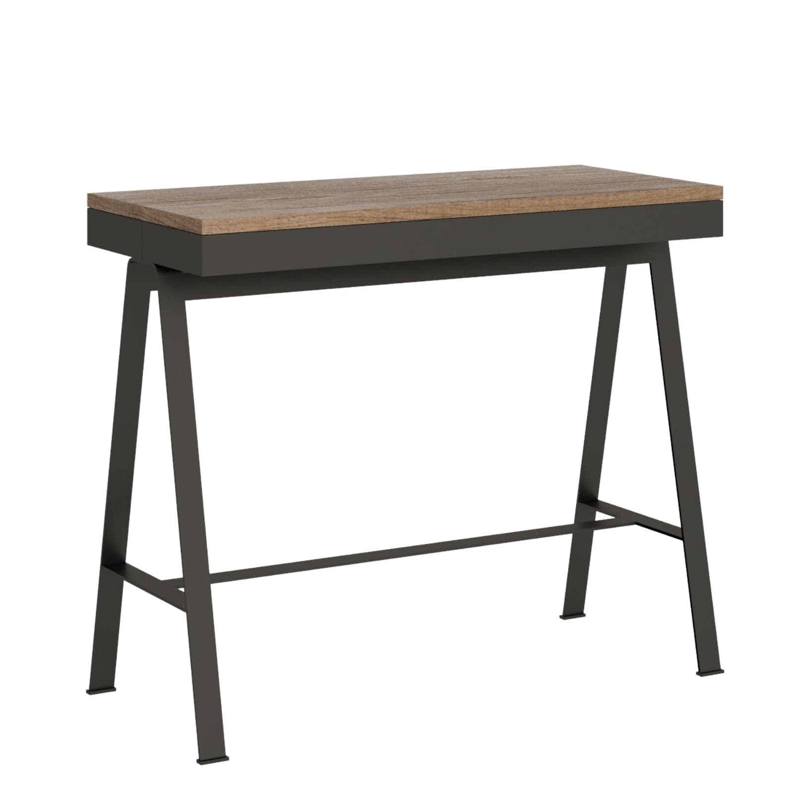 Tavolo consolle "Parma" allungabile in legno per sala da pranzo in Credenze Decor Space - Altamura, commercioVirtuoso.it