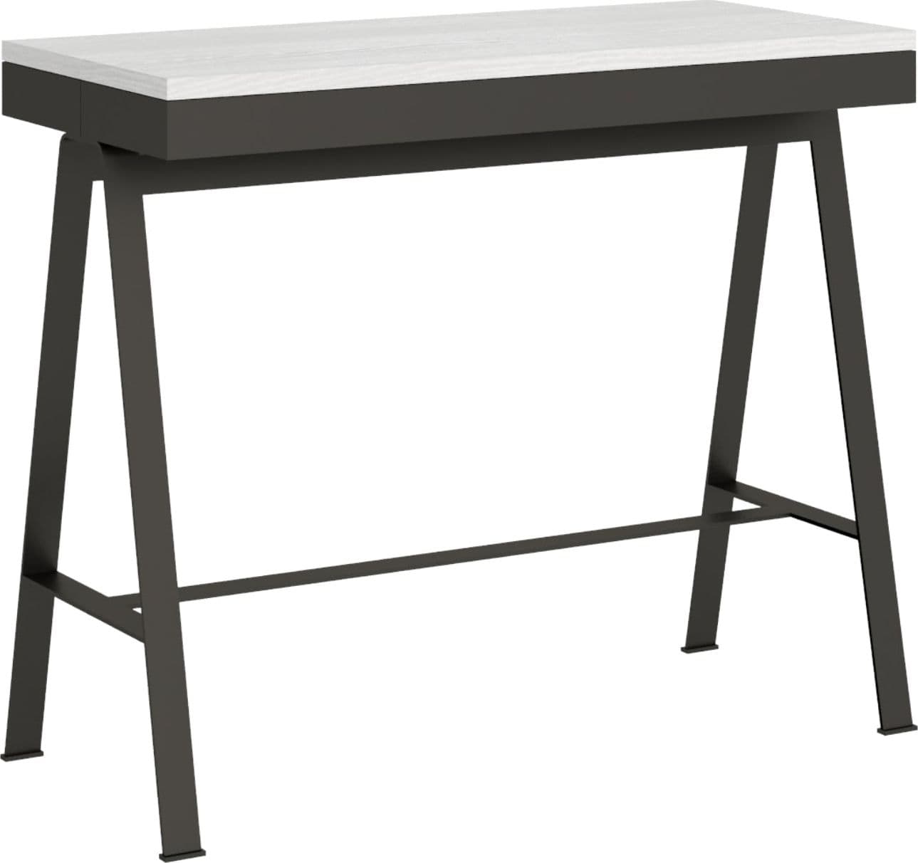Tavolo consolle "Parma" allungabile in legno per sala da pranzo in Credenze Decor Space - Altamura, commercioVirtuoso.it