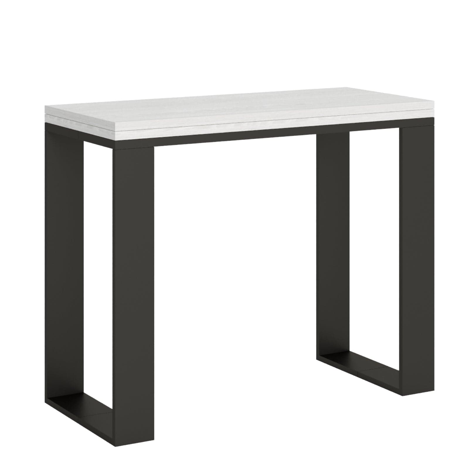 Tavolo consolle "Verona" allungabile in legno per sala da pranzo in Credenze Decor Space - Altamura, commercioVirtuoso.it