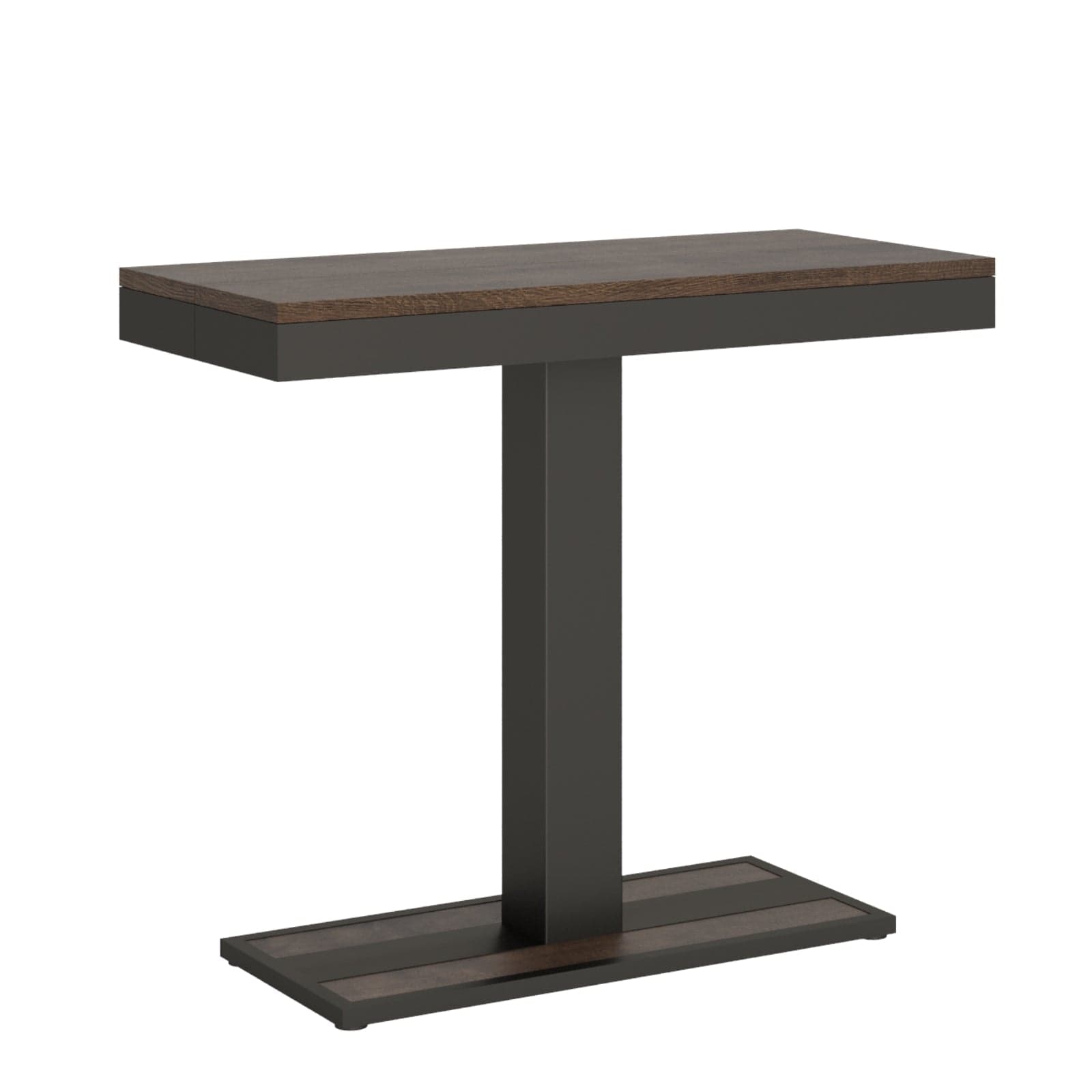 Tavolo consolle "Reggio Calabria" allungabile in legno per sala da pranzo in Credenze Decor Space - Altamura, commercioVirtuoso.it