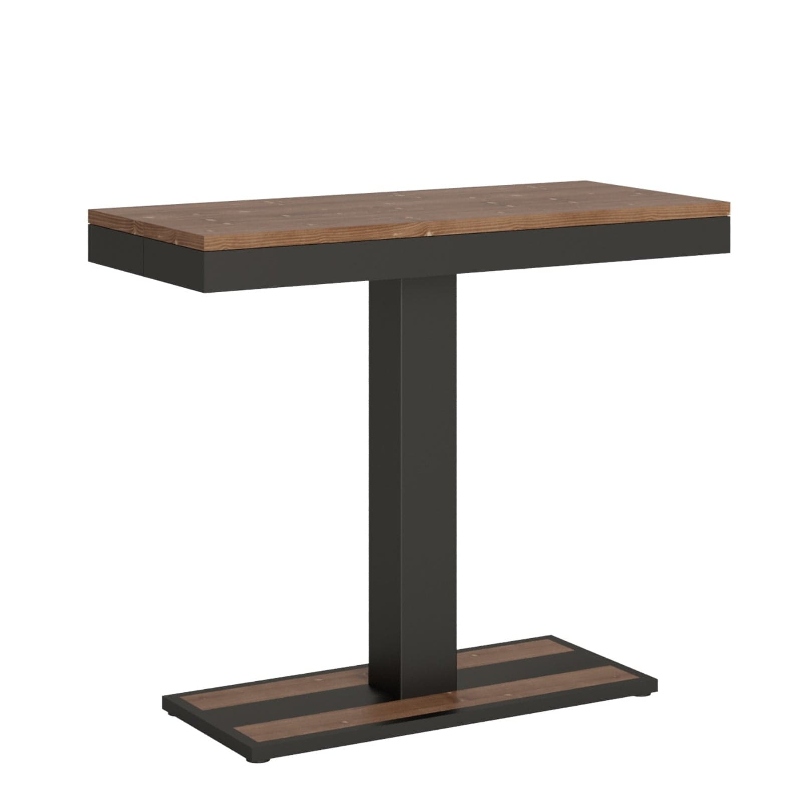 Tavolo consolle "Reggio Calabria" allungabile in legno per sala da pranzo in Credenze Decor Space - Altamura, commercioVirtuoso.it