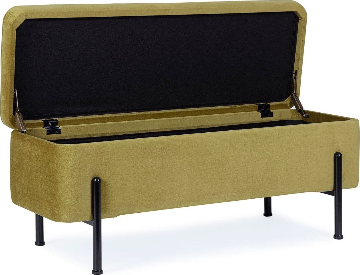 Panca Contenitore "Irina" per interno, con Struttura In Mdf E Compensato, da 110x42x42h cm - 25