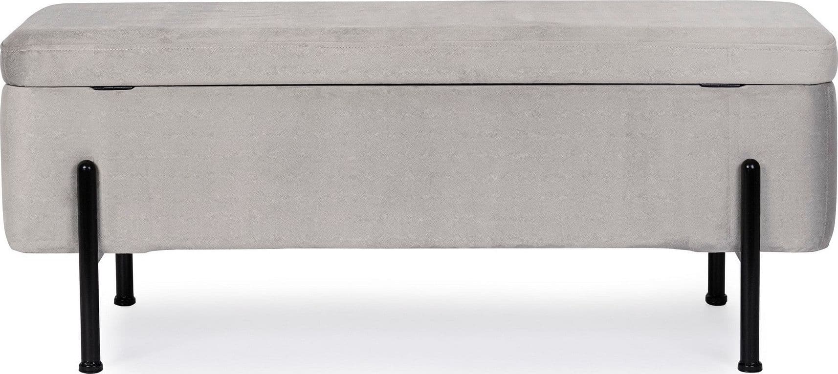 Panca Contenitore "Irina" per interno, con Struttura In Mdf E Compensato, da 110x42x42h cm - 30