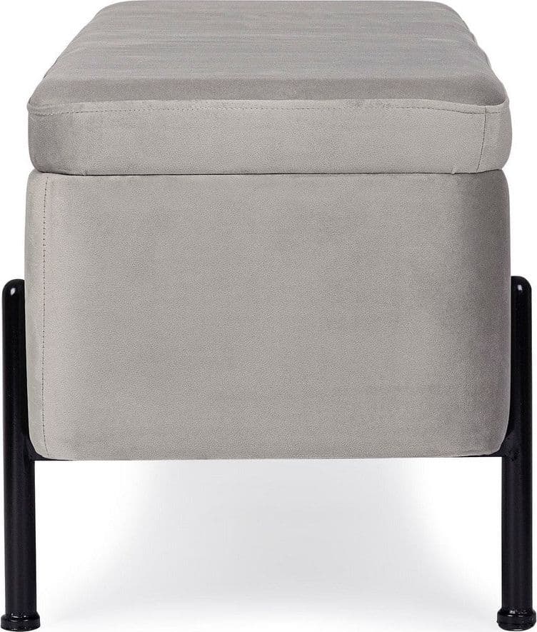 Panca Contenitore "Irina" per interno, con Struttura In Mdf E Compensato, da 110x42x42h cm - 31