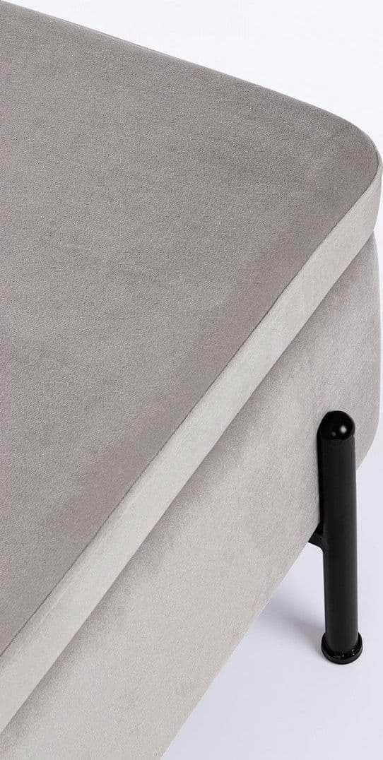 Panca Contenitore "Irina" per interno, con Struttura In Mdf E Compensato, da 110x42x42h cm - 32
