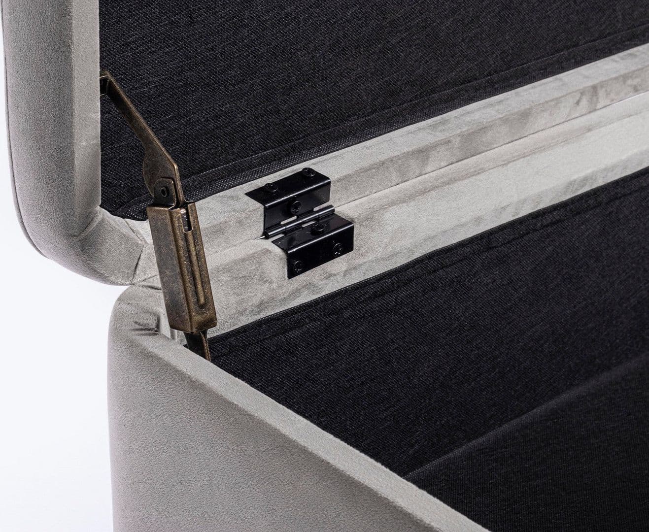 Panca Contenitore "Irina" per interno, con Struttura In Mdf E Compensato, da 110x42x42h cm - 34