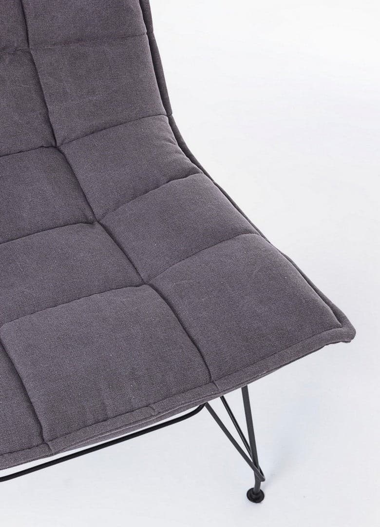 Poltrona "Mina" per interno, Gambe In Acciaio Verniciato A Polvere Epossidica 54 x 71 x 77h cm Casa e cucina/Arredamento/Soggiorno/Poltrone e sedie/Poltrone Decor Space - Altamura, Commerciovirtuoso.it