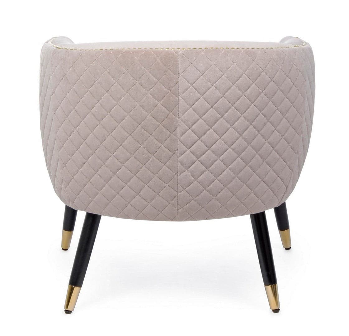 Poltrona "Oxford" per interno, Struttura In Legno Compensato, Gambe In Rubberwood 74 x 71 x 71h cm in Poltrone Decor Space - Altamura, commercioVirtuoso.it