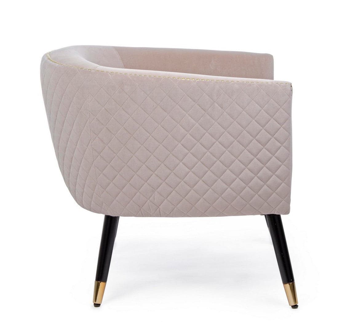 Poltrona "Oxford" per interno, Struttura In Legno Compensato, Gambe In Rubberwood 74 x 71 x 71h cm Casa e cucina/Arredamento/Soggiorno/Poltrone e sedie/Poltrone Decor Space - Altamura, Commerciovirtuoso.it