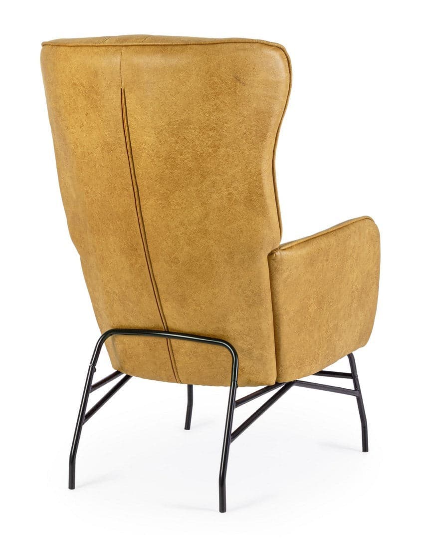 Poltrona "Nasira" per interno, Struttura In Acciaio, Gambe In Acciaio Verniciato A Polvere 70 x 84 x 109h cm in Poltrone Decor Space - Altamura, commercioVirtuoso.it