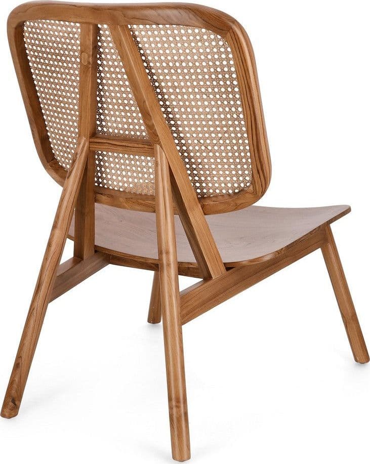 Poltrona "Yves" per interno, Legno Teak, Finitura Naturale Con Vernice A Base Di Nitrocellulosa 67 x 80 x 91.5h cm in Poltrone Decor Space - Altamura, commercioVirtuoso.it