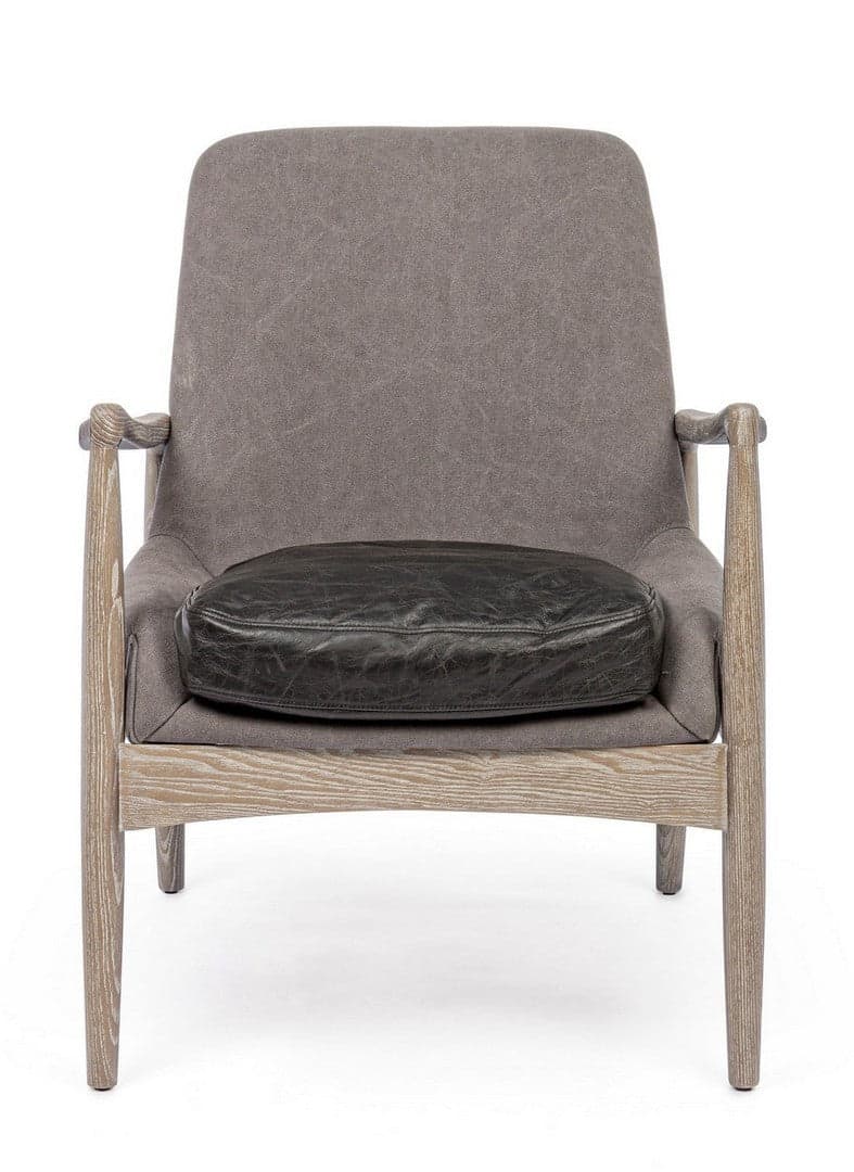 Poltrona "Marittas" per interno, Struttura In Legno Di Frassino Con Finitura A Base Di Nitrocellulosa, 68.5 x 72 x 82h cm in Poltrone Decor Space - Altamura, commercioVirtuoso.it